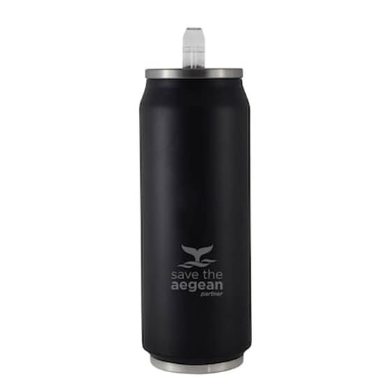 Estia Travel Cup Save The Aegean Black 0.5lt image 0