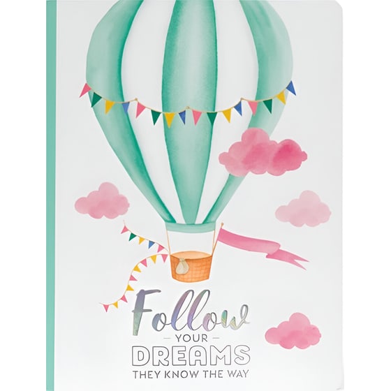 Σημειωματάριο Legami Β5 Follow your dreams (1 Τεμάχιο) image 0