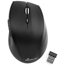 MediaRange MROS208 Ασύρματο Ποντίκι - Μαύρο