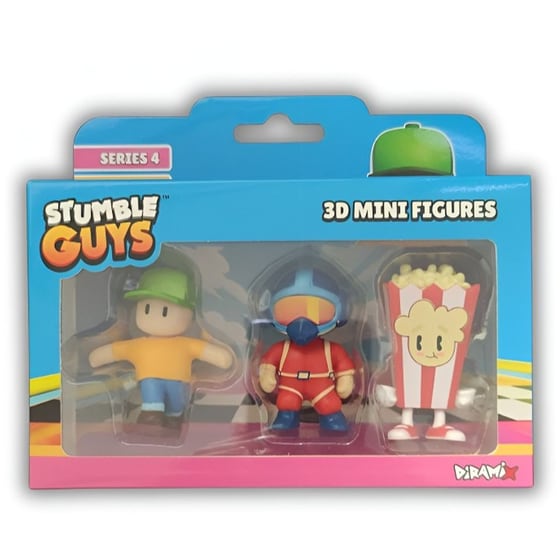 Just Toys Σετ Φιγούρες Stumble Guys Series 4 - 3 Σχέδια Τυχαία Επιλογή image 0