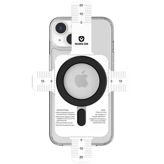 Αυτοκόλλητο&nbsp;Μαγνητικό&nbsp;Κινητού&nbsp;Valenta Magsafe&nbsp;Black image 1