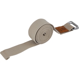 Ζώνη/ Ιμάντας Power Yoga Amila Natural 96835 240x3.8 cm από 100% Οργανικό Βαμβάκι - Μπεζ