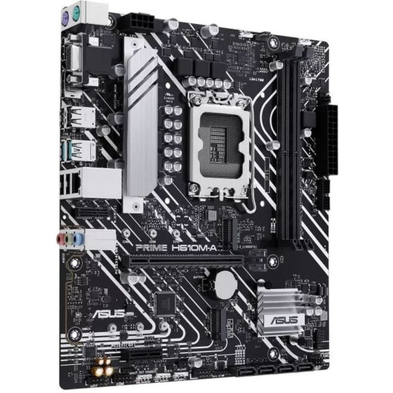 Asus Prime H610M-A-CSM Intel H610 Micro ATX με Socket Intel 1700 image 2