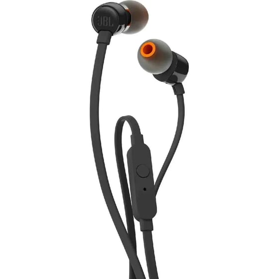 Jbl T160 Handsfree 3.5mm Jack - Μαύρα image 1
