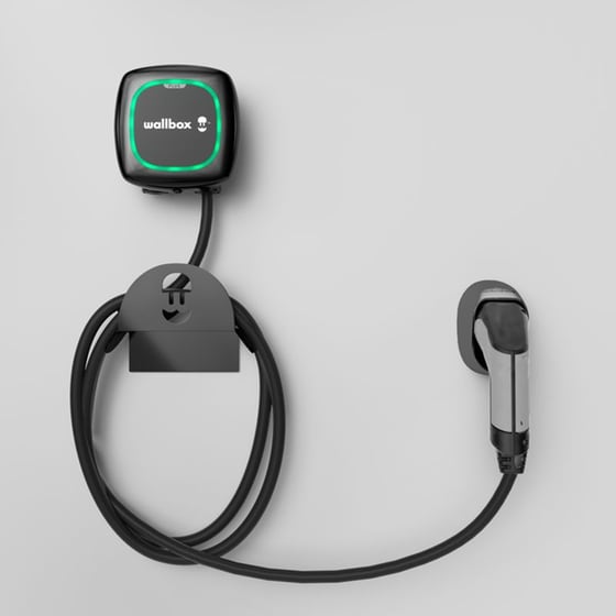 Επιτοίχιος Φορτιστής Αυτοκινήτου Wallbox Pulsar Plus 7.4 kW - Μαύρο image 6