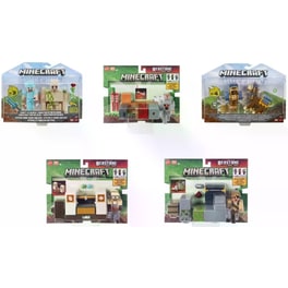 Minecraft Σετ Βασική Φιγούρα με Αξεσουάρ - Τυχαία Επιλογή