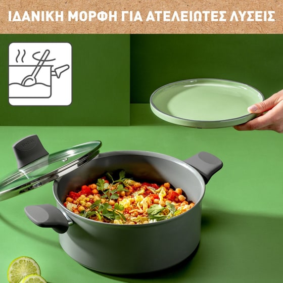 Κατσαρόλα Βαθιά TEFAL C42646 24 cm Μαύρο image 4