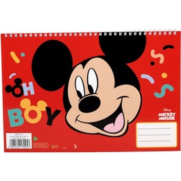 Μπλοκ Ζωγραφικής Gim Α4 30Φ Mickey Cook and Dine