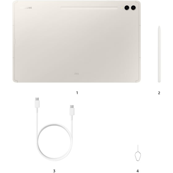 Samsung Galaxy Tab S9 Ultra Tablet 12GB/512GB WiFi - Beige image 3