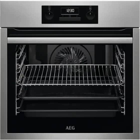 Εντοιχιζόμενος Φούρνος Άνω Πάγκου AEG BES331110M 71Lt Inox image 0