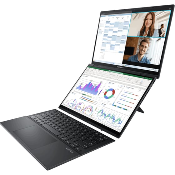 Asus ZenΒook Duo UX8406MA-OLED-PZ192X 14'' 3K OLED (Core Ultra 7-155H/16GB/1TB SSD/Arc Graphics/Win11Pro) Laptop image 3