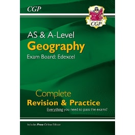 A-Level and AS Geography: Edexcel Complete Revision & Practice (with Online Edition)