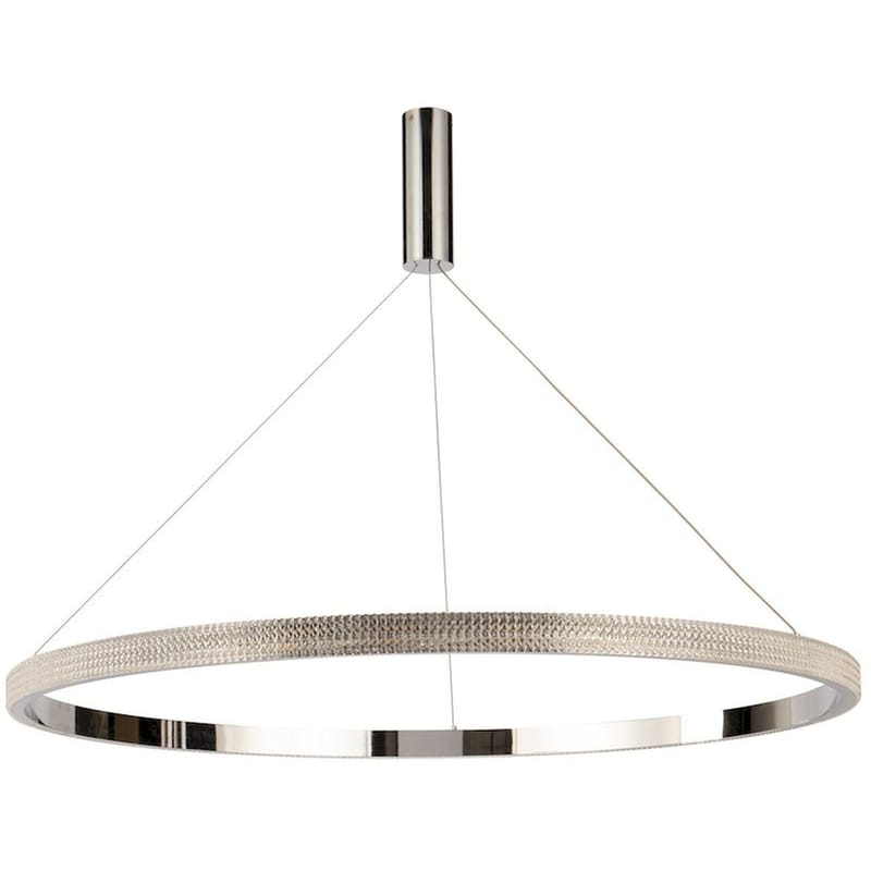 Φωτιστικό Οροφής Led Dimmable Homelighting Amarylis 77-8165 από Αλουμίνιο - Ασημί