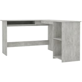 Γραφείο Γωνιακό VidaXL από Μοριοσανίδα 120x140cm - Γκρι