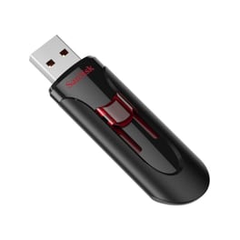Sandisk Cruzer Glide 32GB USB 3.0 Stick Μαύρο