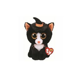 Λούτρινο Γάτα Με Καπέλο Halloween 15εκ.