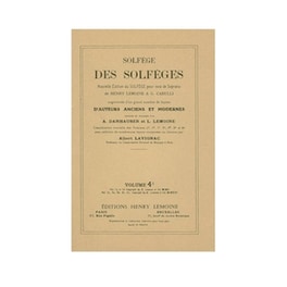 Solfege Des Solfeges, Vol.4b