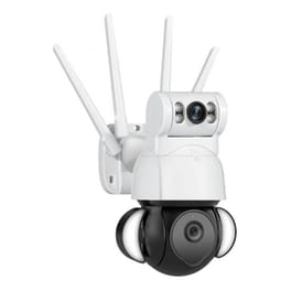 Ασύρματη IP Camera Sectec ST-428-4M-DL Λευκή 1080p Εξωτερική με WiFi & Αμφίδρομη Επικοινωνία