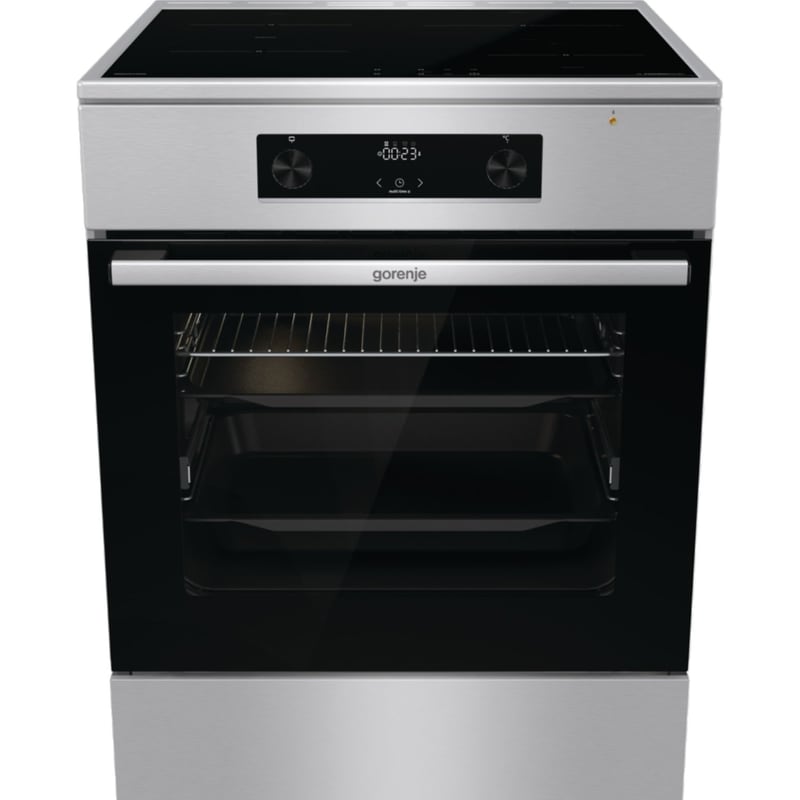 GORENJE Ηλεκτρική Κουζίνα Επαγωγική GORENJE GEIT6C60XPG 71 lt Inox