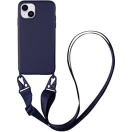 Θήκη Apple iPhone 14 Plus - My Colors CarryHang Strap - Μπλε Σκούρο