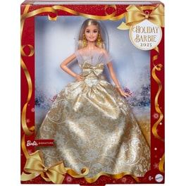 Συλλεκτική Κούκλα Mattel Barbie Holiday 2025 Ξανθιά (JBH95)
