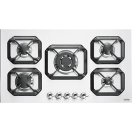 LOFRA HRBP9A0CHROME 90 cm Λευκό Εστία Αερίου Αυτόνομη