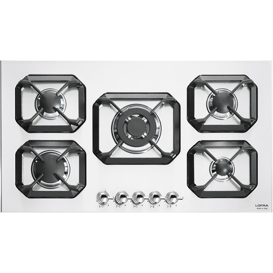 LOFRA HRBP9A0CHROME 90 cm Λευκό Εστία Αερίου Αυτόνομη image 0