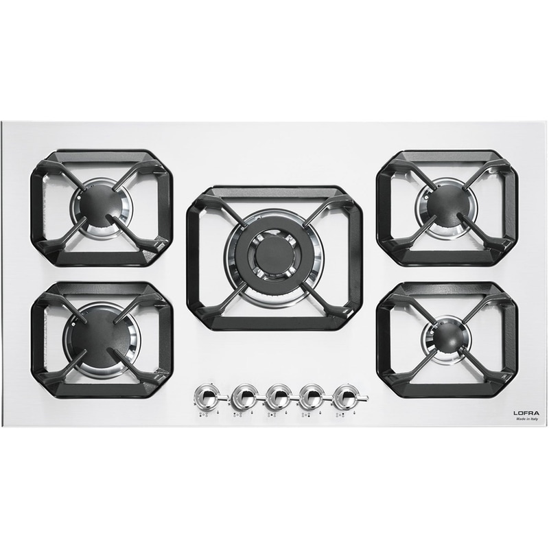 LOFRA HRBP9A0CHROME 90 cm Λευκό Εστία Αερίου Αυτόνομη