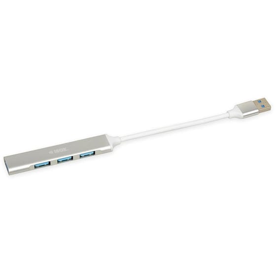 USB Hub iBOX IUH3FAS&nbsp; USB-A με  4 θύρες - Ασημί image 2