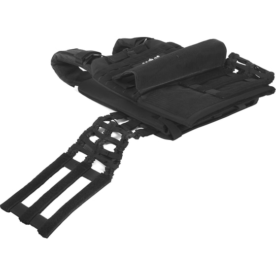Γιλέκο 6.2kg Ρυθμιζόμενου Βάρους Amila Military Vest 95101 με Αφαιρούμενα Βάρη - Μαύρο image 8
