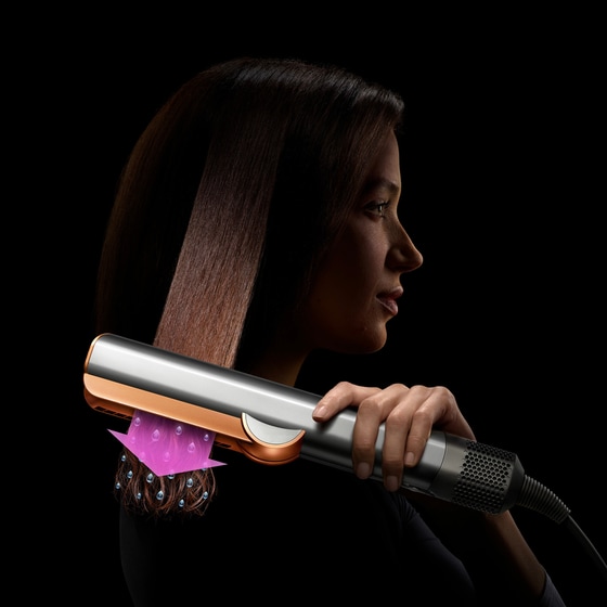 Ισιωτικό Μαλλιών DYSON Airstrait™ HT01 Bright Nickel/Bright Copper 1600 W image 1