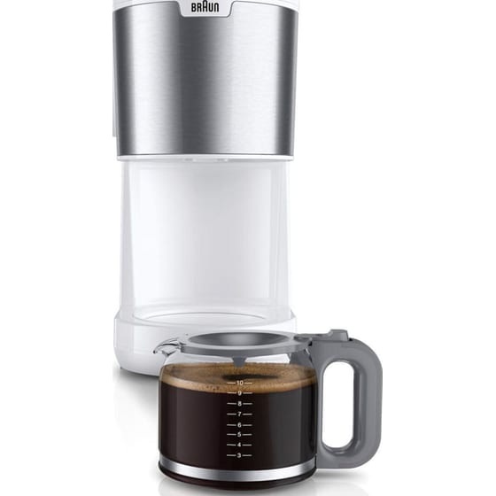 BRAUN KF-1500-WH 1000W 1.25L Καφετιέρα Φίλτρου image 1
