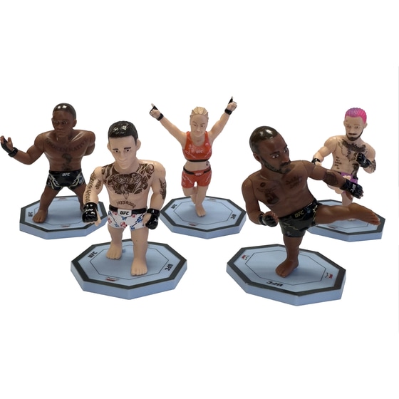 UFC Octagon Fighters Speed Bag Κάψουλα με Φιγούρα (6.5cm) - Τυχαία Επιλογή Σχεδίου image 1