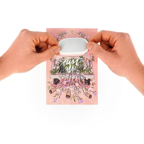 Ευχετήρια Κάρτα Legami Scratch to Reveal Just Married image 3