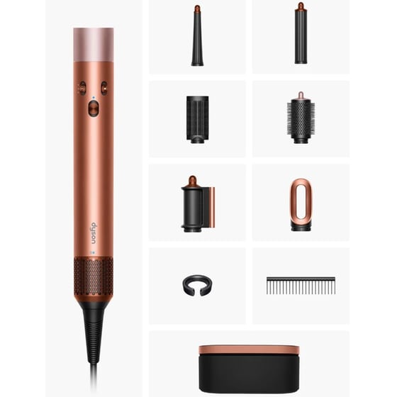 DYSON AIRWRAP HS08 I.D.STRAIGHT+ WAVY Multistyler Amber Silk/Pink Champagne image 1