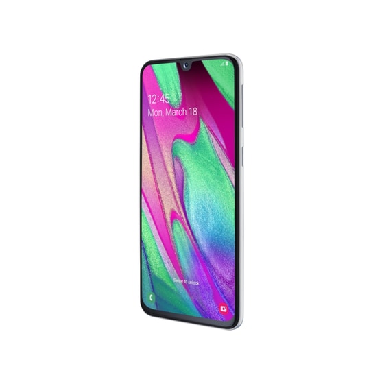 Samsung Galaxy A40 64GB Smartphone Λευκό image 3