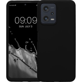 Θήκη Xiaomi Redmi Note 12 5G / Poco X5 - Kwmobile Flexible Rubber Cover F11 - Μαύρο