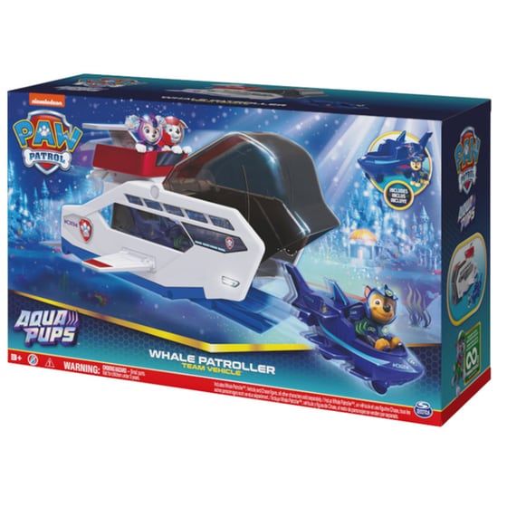 Spin Master Σετ Παιχνιδιού Paw Patrol Aqua Pups Whale Patroller image 2