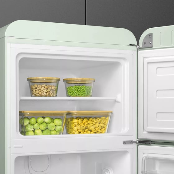 SMEG FAB30RPG6 294 Lt Πράσινο Δίπορτο Ψυγείο image 4