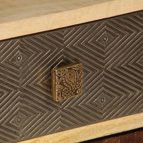 Έπιπλο Τηλεόρασης VidaXL από Ξύλο 120x30x40cm - Πολύχρωμο image 7