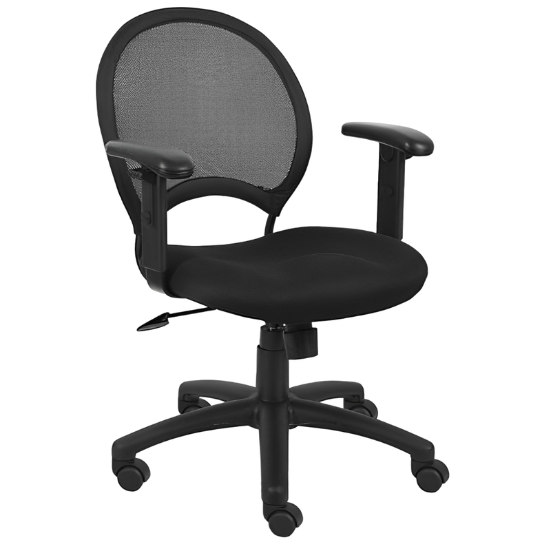 Καρέκλα Γραφείου Woodwell BF2080 από Mesh – Μαύρη