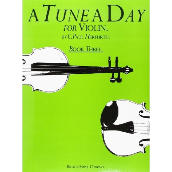 A Tune A Day For Violin Book Three image 0