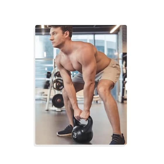 Kettlebell Homcom 10 kg από Άμμο Μαύρο image 4