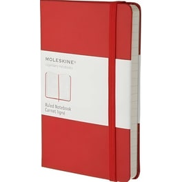 Σημειωματάριο Moleskine Ριγέ Κόκκινο Small (1 Τεμάχιο)