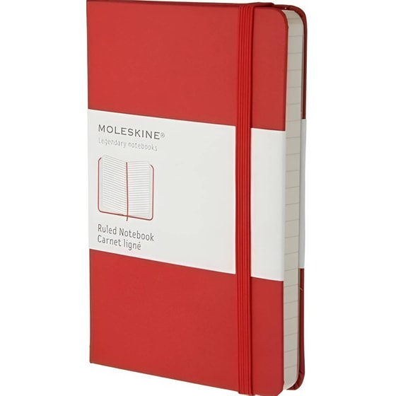 Σημειωματάριο Moleskine Ριγέ Κόκκινο Small (1 Τεμάχιο) image 0
