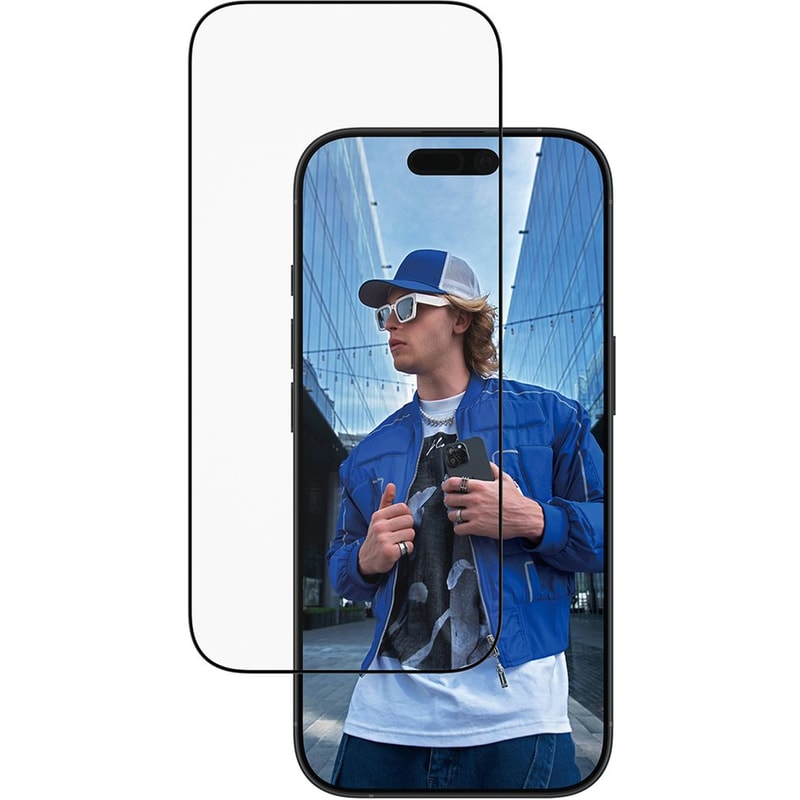 Προστατευτικό οθόνης Apple iPhone 17/iPhone 16 Pro - PanzerGlass Clear Ultra-Wide Fit Screen Protection