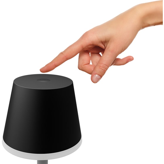 Φωτιστικό Γραφείου Philips Επιτραπέζιο Hue Go 6W - Μαύρο image 4
