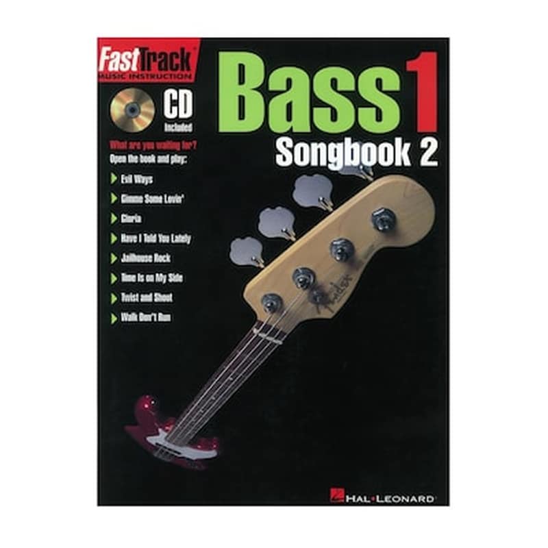 HAL LEONARD Fast Track: Bass 1, Songbook 2 - Cd