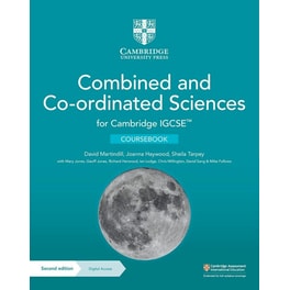 Cambridge Igcse™ Combined And Co-Ordinated Sciences Coursebook with Digital Access (2 Years)