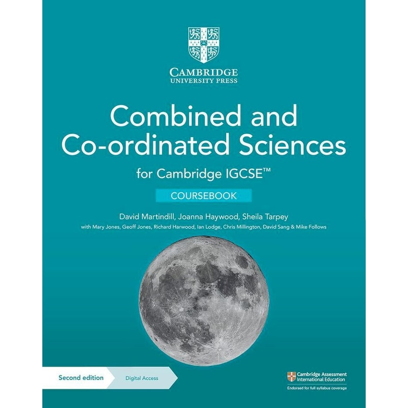Cambridge Igcse™ Combined And Co-Ordinated Sciences Coursebook with Digital Access (2 Years)